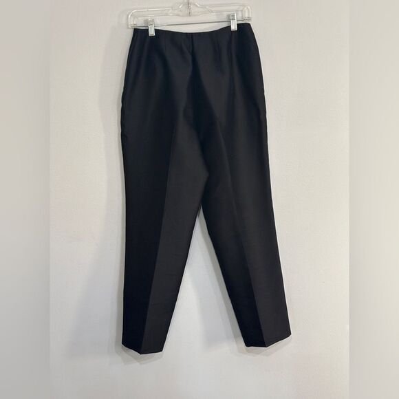 Talbots | Pure Silk Women’s Black Lined Dress Pants - Picture 2 of 14